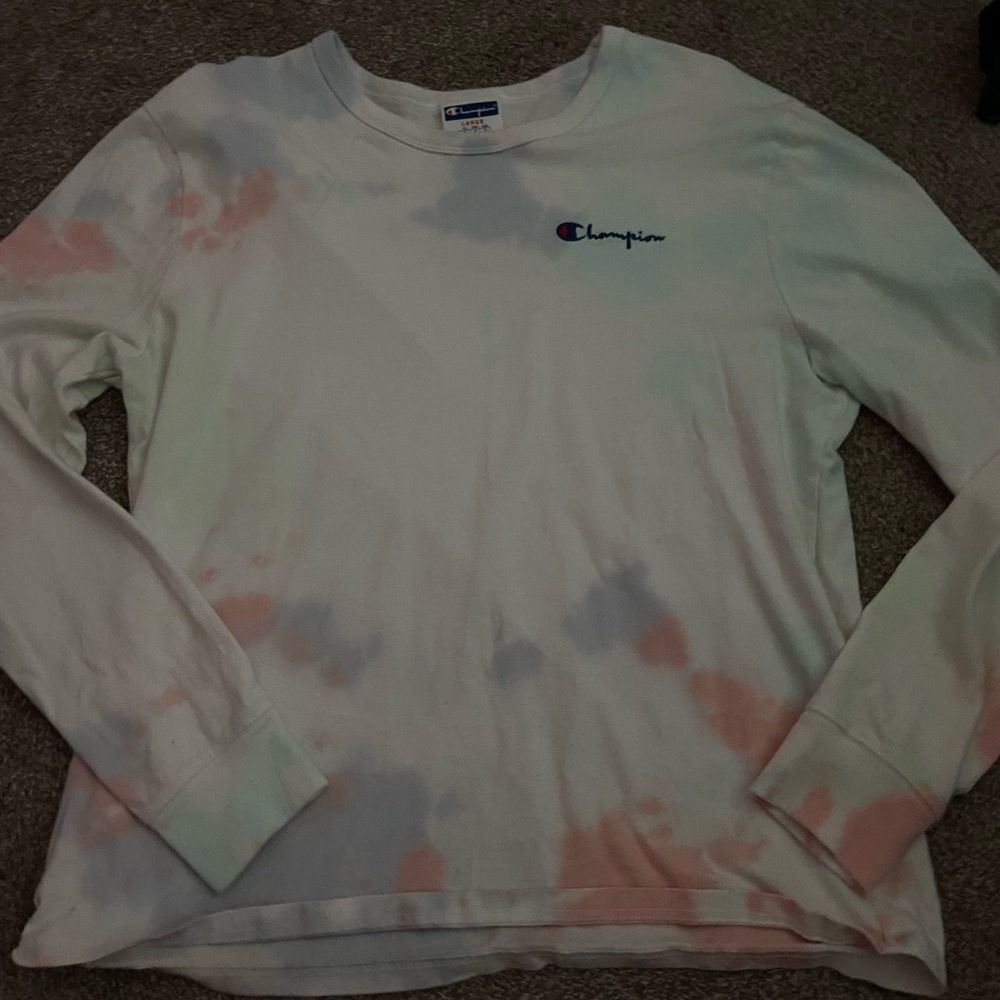 Womens tie dye long sleeve